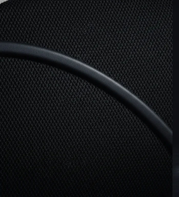 Macro de la malla ergonómica de una silla GREMPO